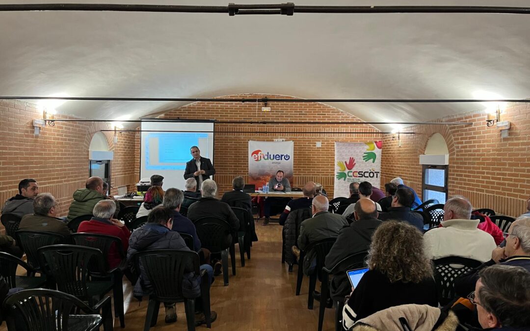 El sector de la energía protagoniza la reunión institucional celebrada en Montamarta (Zamora)